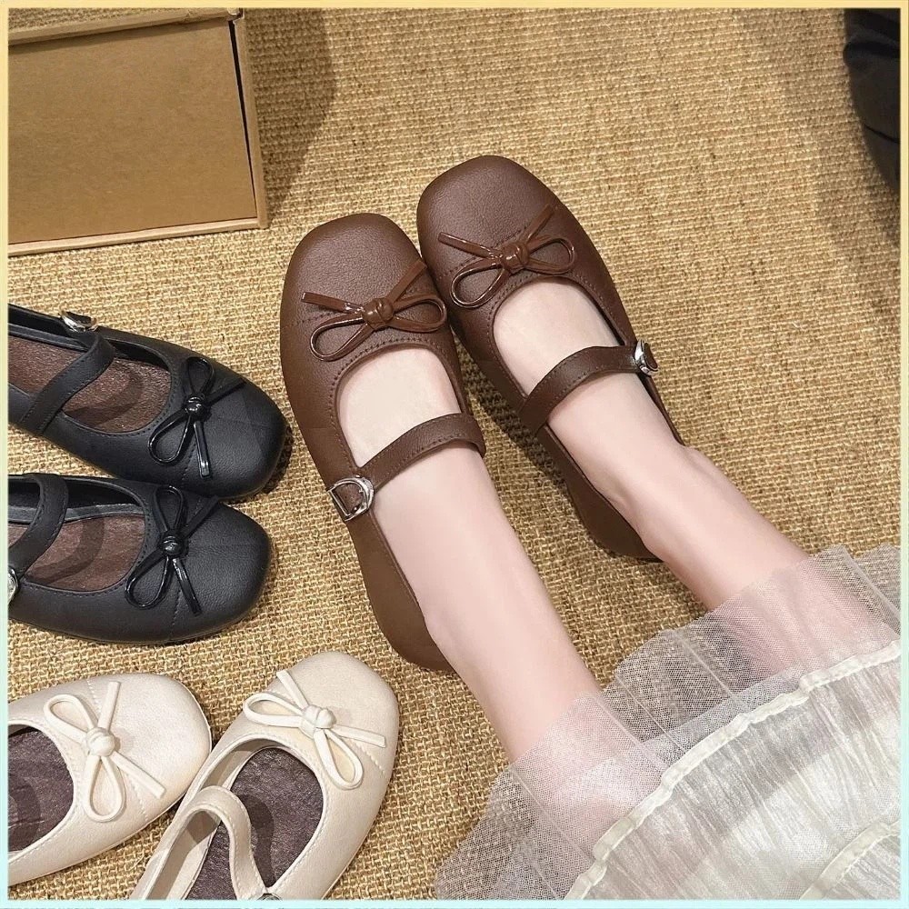 Mule Slip On - Zoete dames sandalen met parel strik,