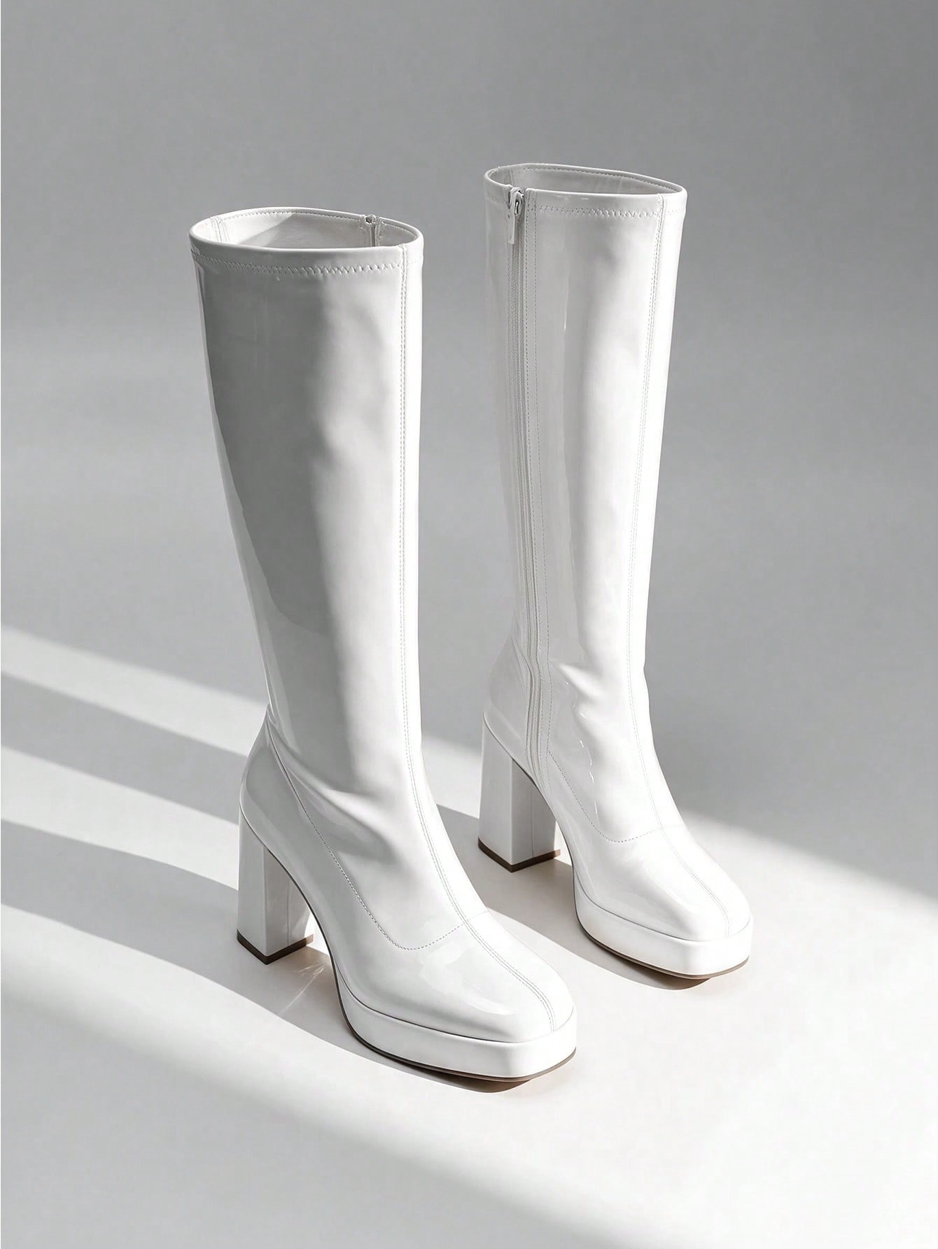 Dames Gogo-kniehoge laarzen, l - Sock Boot Women recensie en prijs