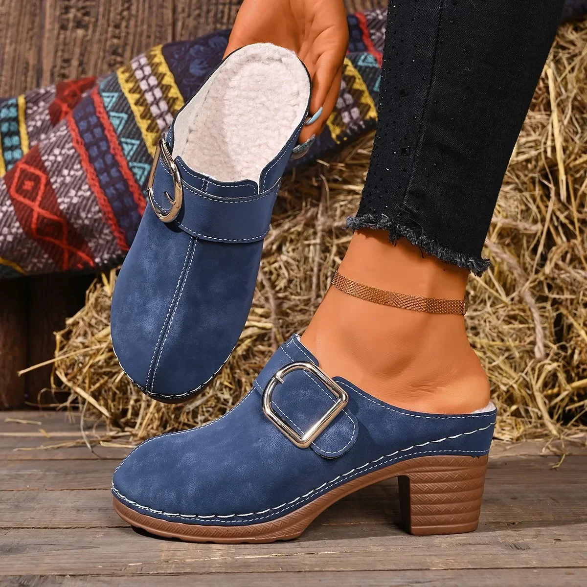 Damesmuiltjes, slippers met di - Women'S Shoes Clogs recensie en prijs