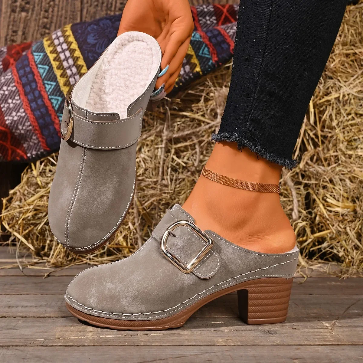 Damesmuiltjes, slippers met di - Women'S Shoes Clogs recensie en prijs