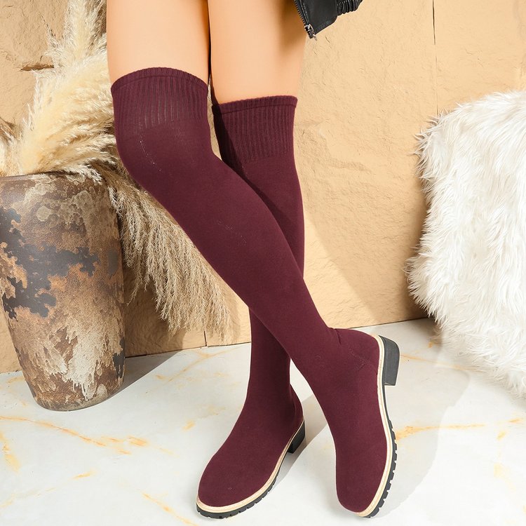 Herfst en winter: effen, eenvo - Sock Boot Women recensie en prijs