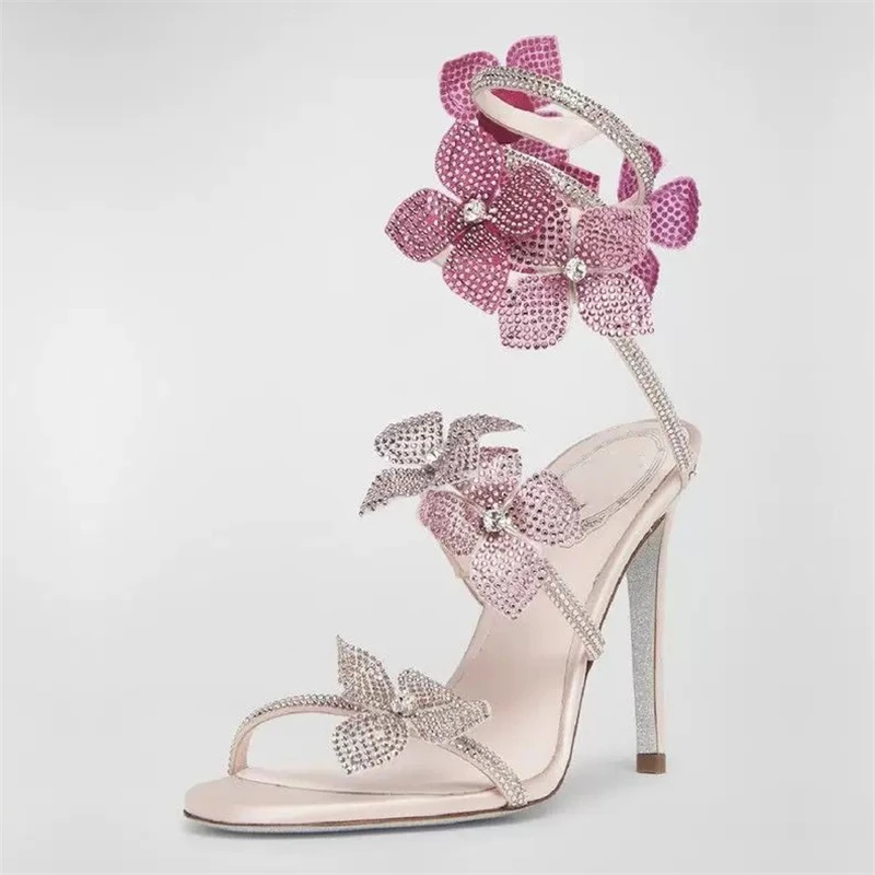 Eilyken Sexy KRISTAL Bloem Dun - Women'S Shoes Quality recensie en prijs