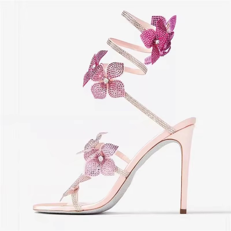 Eilyken Sexy KRISTAL Bloem Dun - Women'S Shoes Quality recensie en prijs