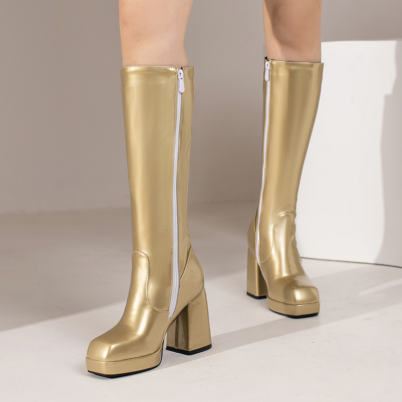 Groene Winter Vrouwen Platform - Knee High Boots Women recensie en prijs
