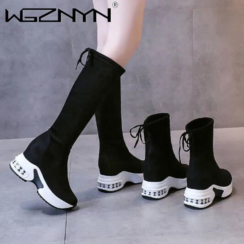 Winter Warm Chunky Platform La - Knee High Boots Women recensie en prijs