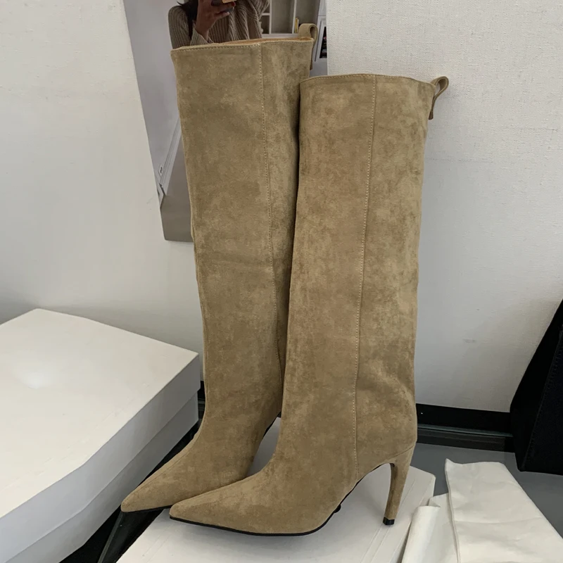 Eilyken Sexy Dunne Hoge Hakken - Knee High Boots Women recensie en prijs
