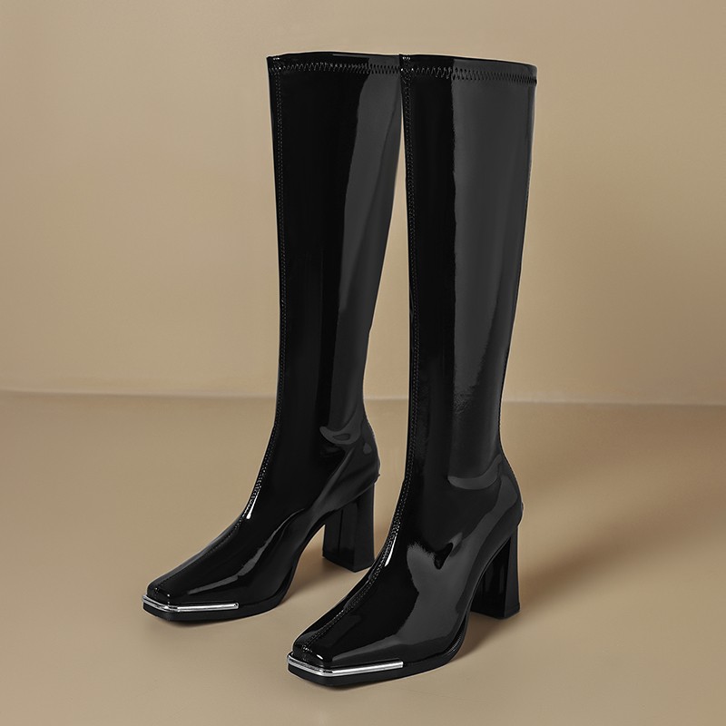 Kniehoge laarzen Herfst nieuwe - Knee High Boots Women recensie en prijs