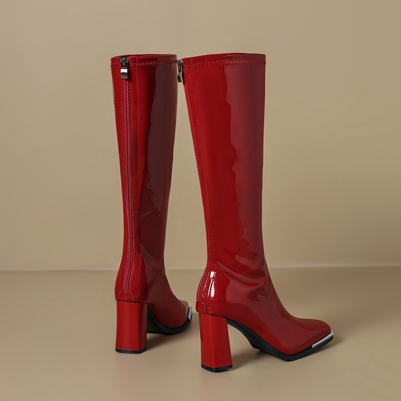 Kniehoge laarzen Herfst nieuwe - Knee High Boots Women recensie en prijs