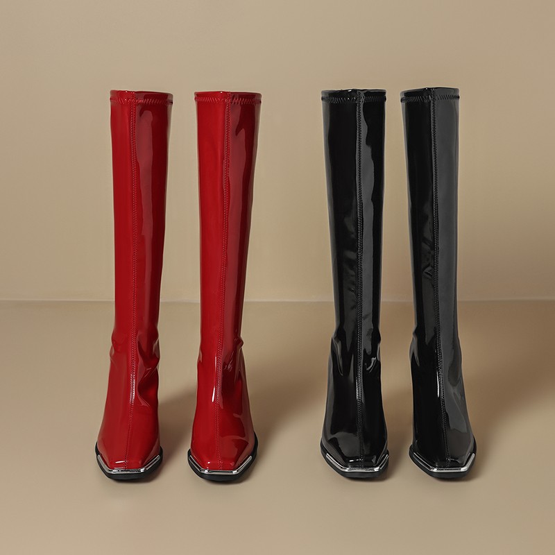 Kniehoge laarzen Herfst nieuwe - Knee High Boots Women recensie en prijs